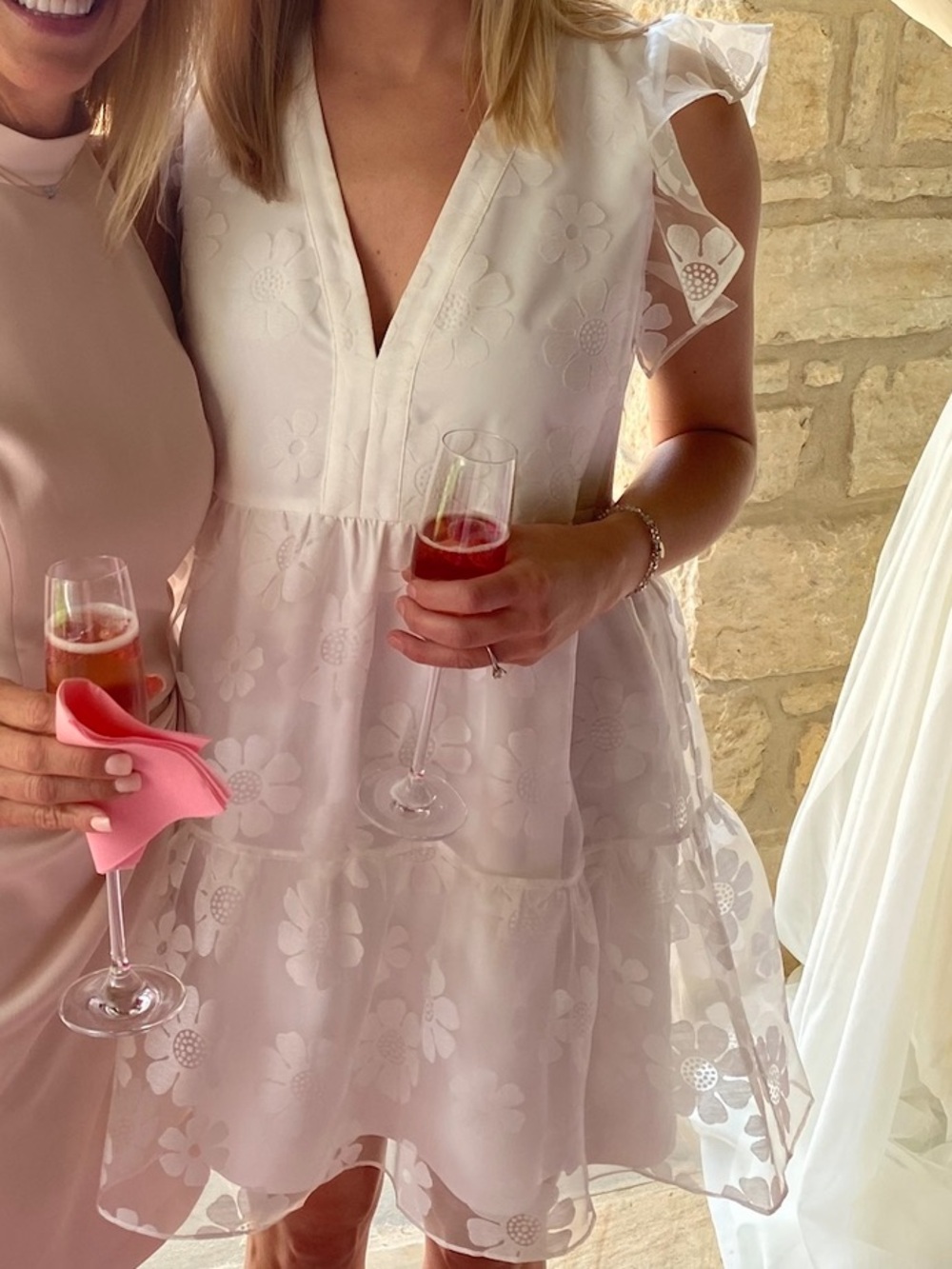 Amanda Uprichard Eyelet Dress Size S